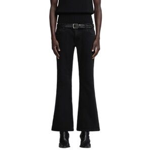 Entire Studios Slim-Flared Jeans in Magnetite